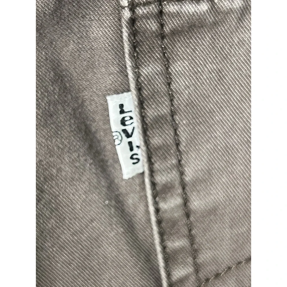 Levis 511 Slim Fit Chino Pants Mens 34x32 Brown Stretch Twill 5 Pocket Casual